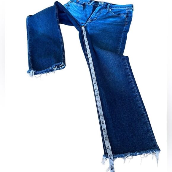 Gap High Rise Cigarette Jeans slim straight ankle Size 27 4 Petite - Picture 15 of 16